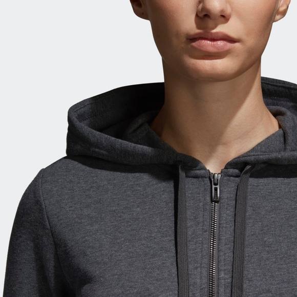 WOMEN WOMEN'S ESS LINEAR HOODIE cf8803 b10,28,30 - Picture 3 of 7